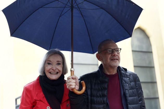 Lluis Pasqual con Nuria Espert en el Teatro de La Abadía en Madrid. Lluis Pasqual con Nuria Espert en el Teatro de La Abadía en Madrid.