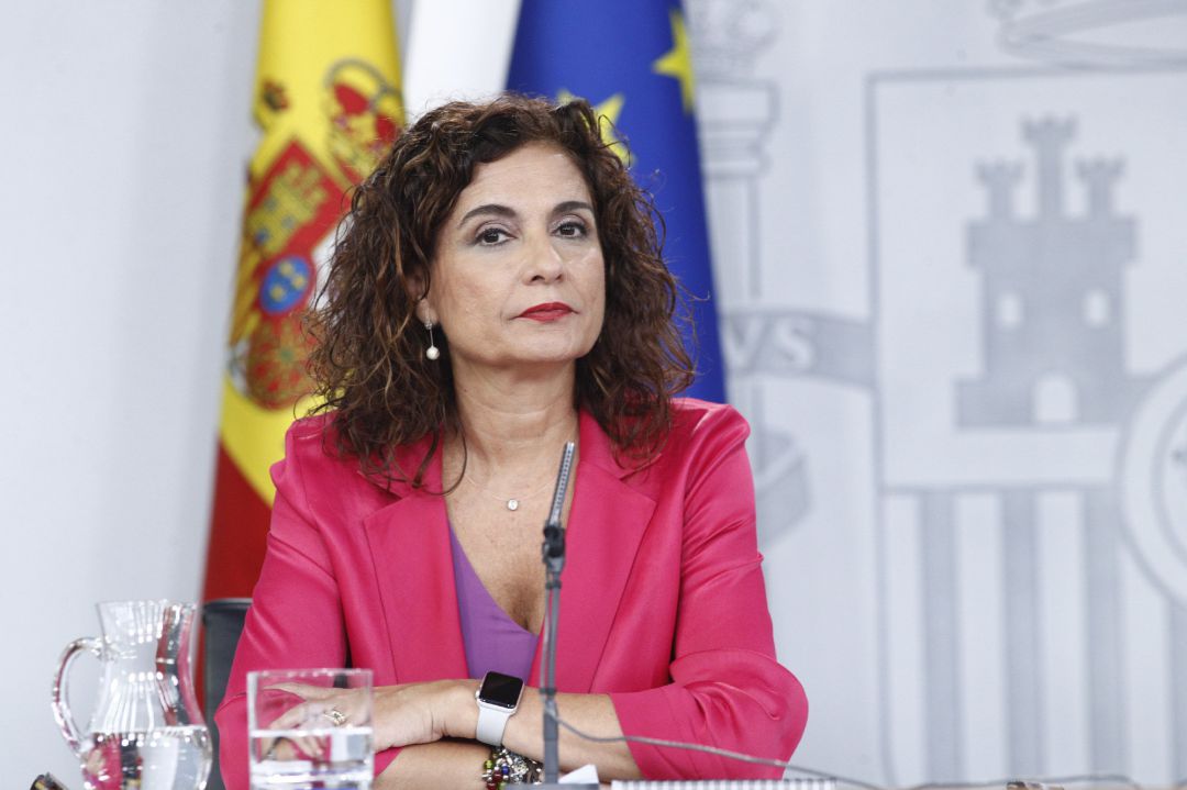 La ministra de Hacienda, tras el Consejo de Ministros. La ministra de Hacienda, tras el Consejo de Ministros.