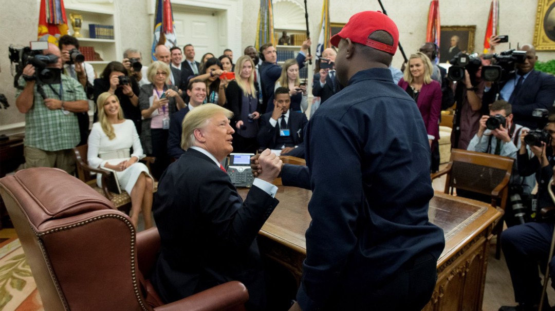Héroes e hijos de puta en el Despacho Oval: la visita de Kanye West a Trump