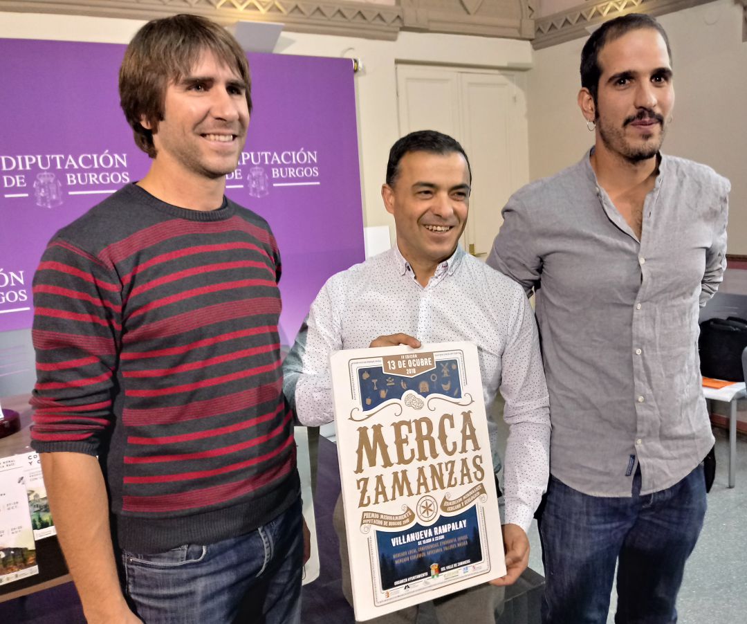 El alcalde del Valle de Zamanzas, Juan José Asensio, entre el promotor de PIedra y Semilla, Juan Sedano (dcha) y José Antonio Ausín de Persona Solidaridad El alcalde del Valle de Zamanzas, Juan José Asensio, entre el promotor de PIedra y Semilla, Juan Sedano (dcha) y José Antonio Ausín de Persona Solidaridad