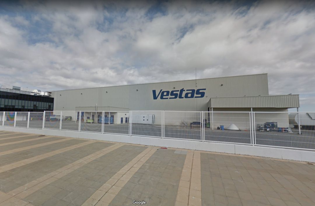 Planta de Vestas en Villadangos Planta de Vestas en Villadangos