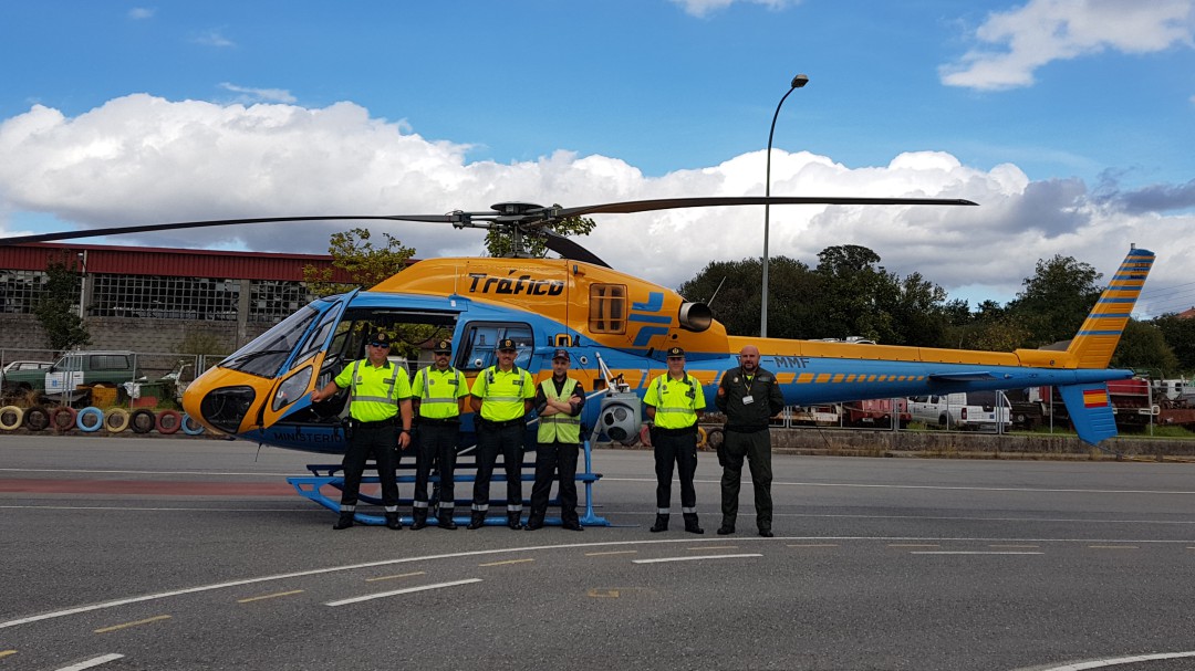 Pegasus, el helicóptero de la DGT que recauda vidas