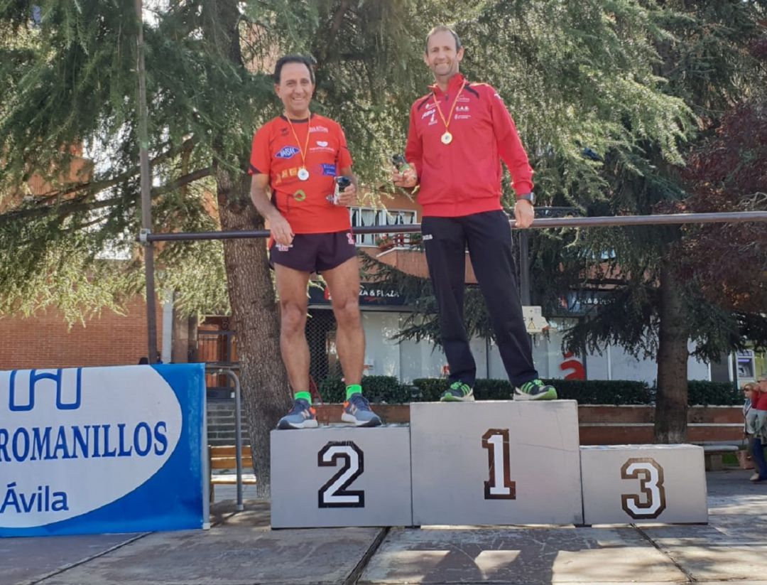 Ricardo Martín Magdaleno y Carreño en el podio Ricardo Martín Magdaleno y Carreño en el podio