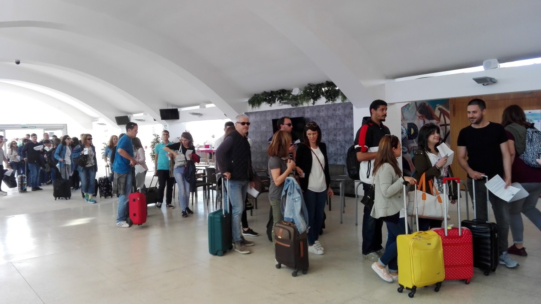 Seis cruceros con 10.000 pasajeros recalan desde este martes en el Puerto