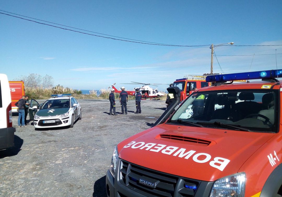 Rescatado el cadáver de un hombre en Saltacaballo