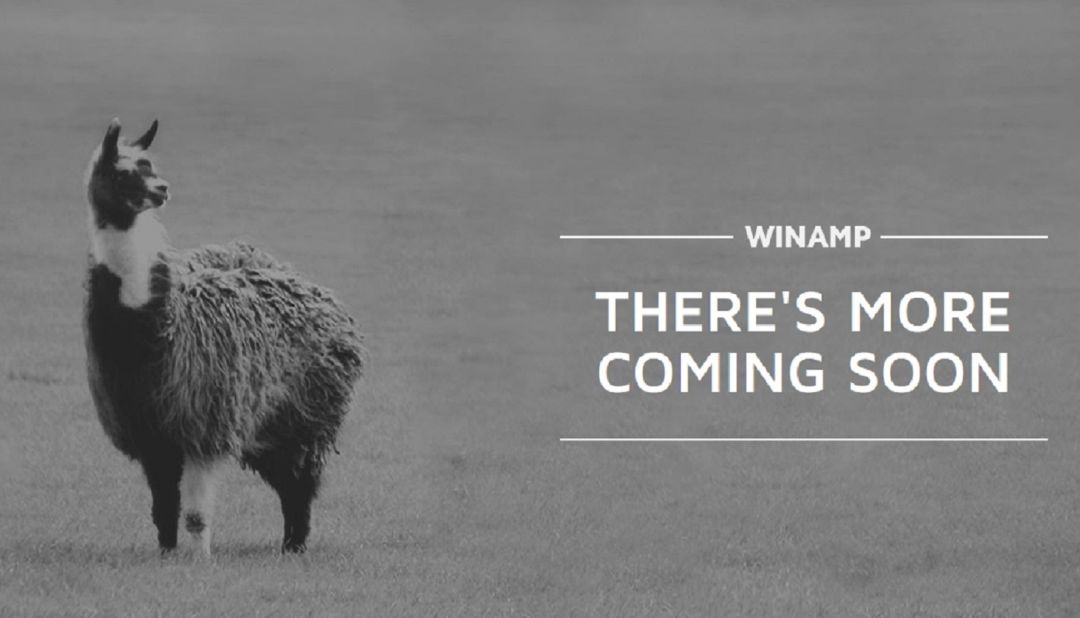 La nueva versión de Winamp está en camino. La nueva versión de Winamp está en camino.