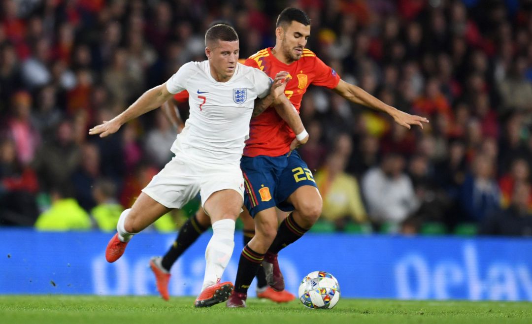 Dani Ceballos, ante Inglaterra. Dani Ceballos, ante Inglaterra.
