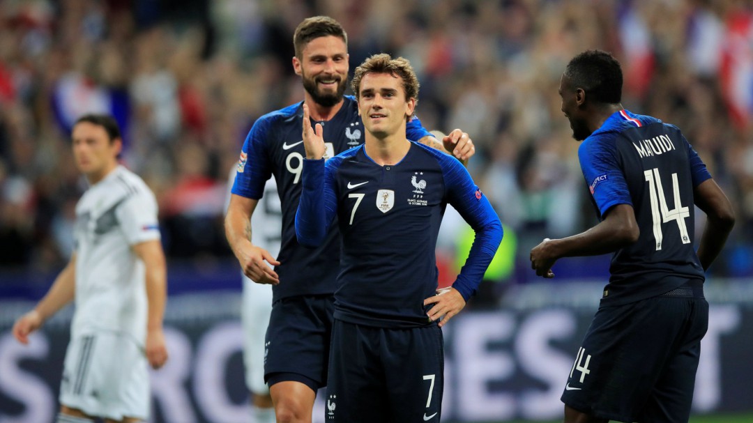 Francia remonta para eliminar a Alemania de la UEFA Nations League