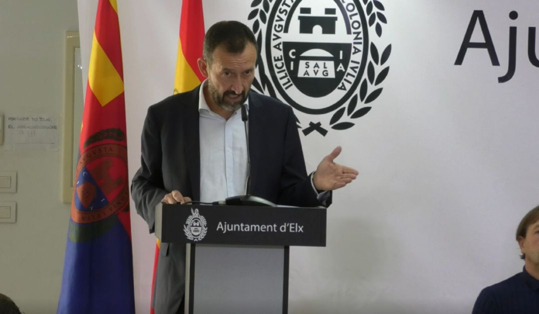Carlos González alcalde de Elche Carlos González alcalde de Elche