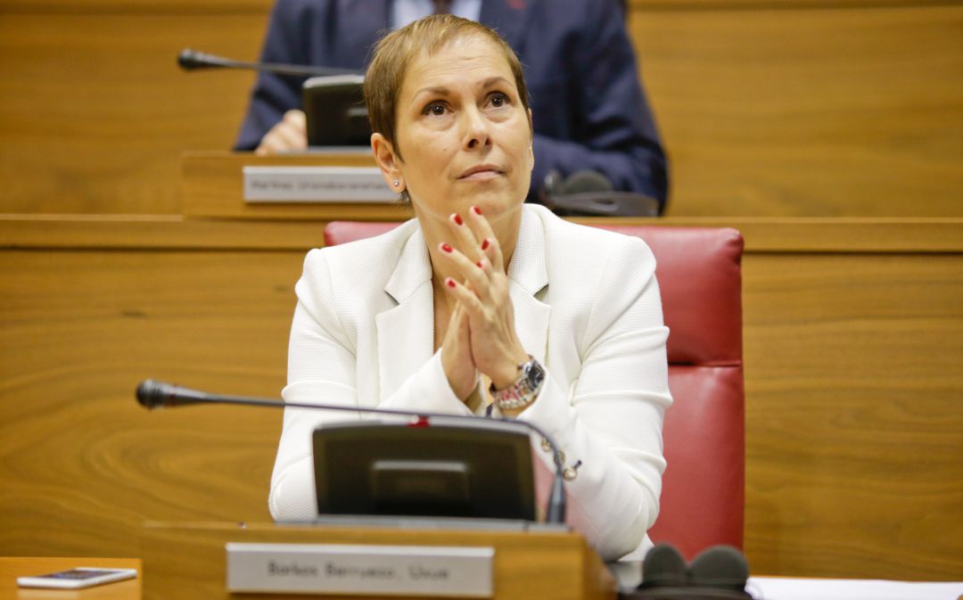 Uxue Barkos, presidenta del Gobierno de Navarra Uxue Barkos, presidenta del Gobierno de Navarra