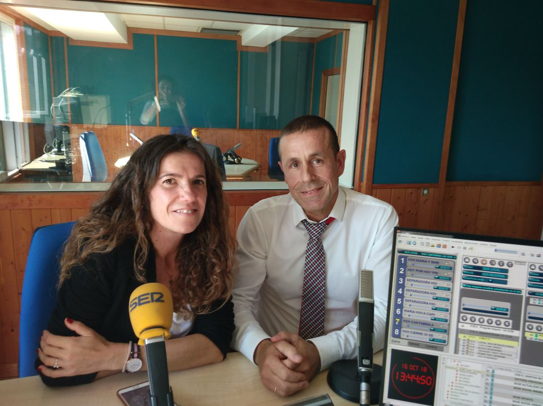Silvia González y Miguel Añó. Silvia González y Miguel Añó.