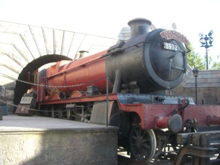 El famoso tren Hogwarts Express de Orlando El famoso tren Hogwarts Express de Orlando