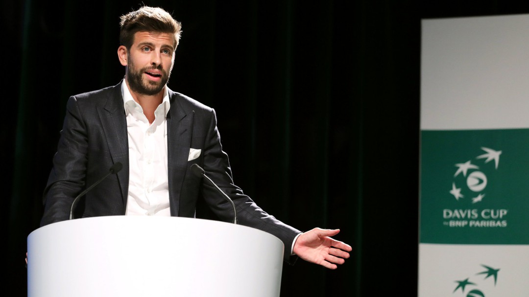 Piqué: Soy positivo con Djokovic; no esperábamos contar con Federer pero si así fuera sería fantástico