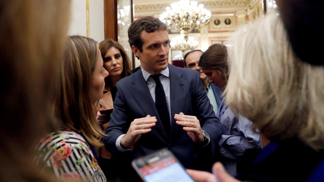 Pablo Casado acusa a Sánchez de querer gastarse 6.000 millones en una larga campaña electoral