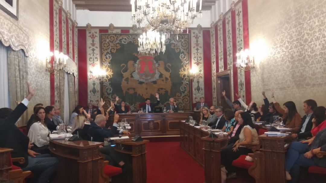 Foto de archivo. Pleno municipal. Foto de archivo. Pleno municipal.