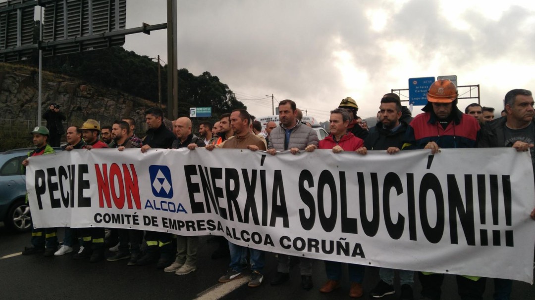Alcoa anuncia el cierre en A Coruña