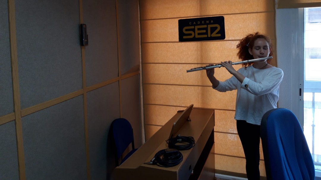Andrea Rozas, una flautista llena de talento y con una trayectoria brillante
