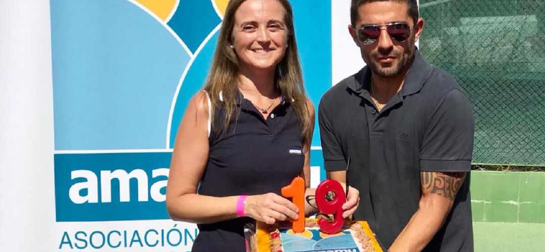 La presidenta de AMAPAMU, Lucila Menéndez, junto con el portavoz de Ciudadanos San Sebastián de los Reyes en la celebración de los 19 años de la asociación La presidenta de AMAPAMU, Lucila Menéndez, junto con el portavoz de Ciudadanos San Sebastián de los Reyes en la celebración de los 19 años de la asociación