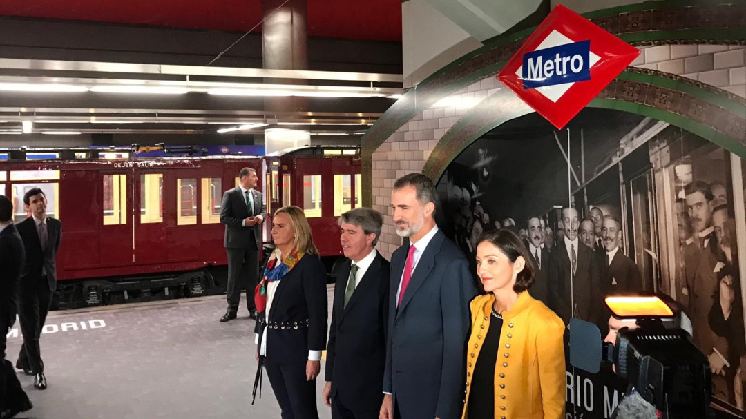 El día que Felipe VI cogió el Metro