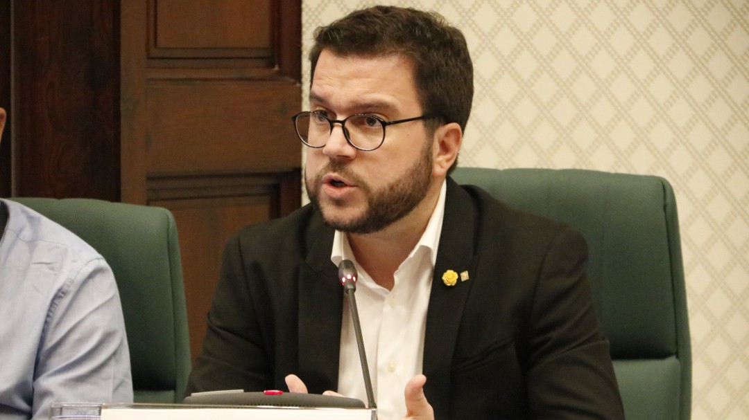Pere Aragonès: La legalidad nunca puede ser un límite para la política