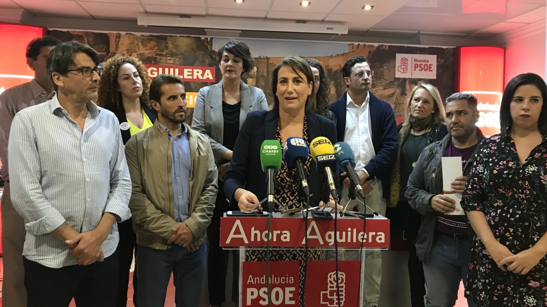 Aguilera presenta la plataforma para confeccionar su programa de Gobierno