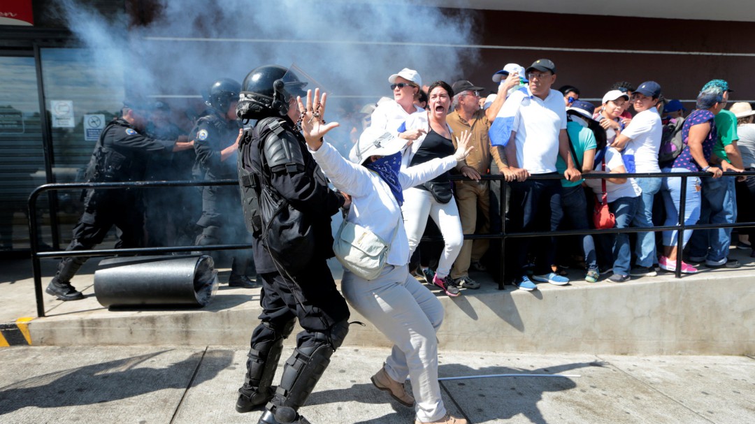 La operación limpieza en Nicaragua