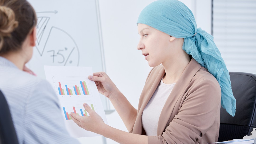 Tras el cáncer de mama... a trabajar con dolor