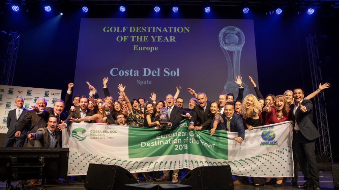 La Costa del Sol gana el premio al Mejor Destino turístico europeo de Golf