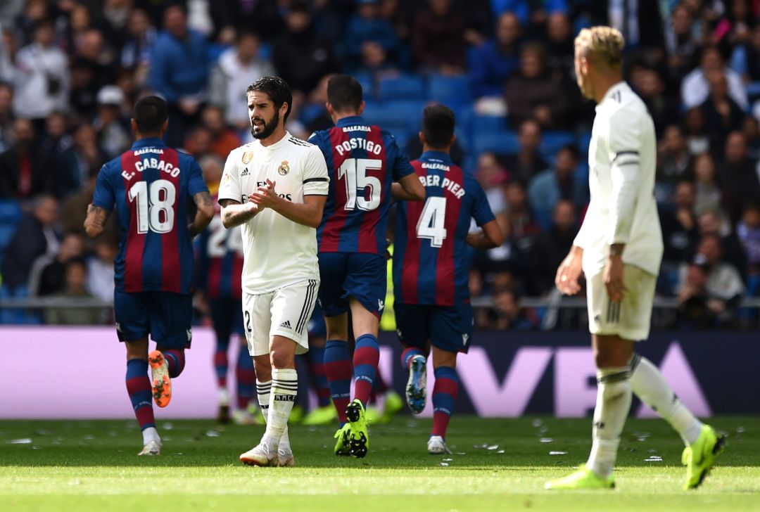 El Levante celebra el primer gol. El Levante celebra el primer gol.
