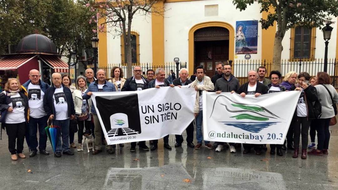 Andalucía Bay 20.30 se concentra en La Línea por Un siglo sin tren