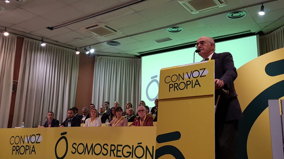 Alberto Garre sale elegido presidente de Somos Región, por aclamación