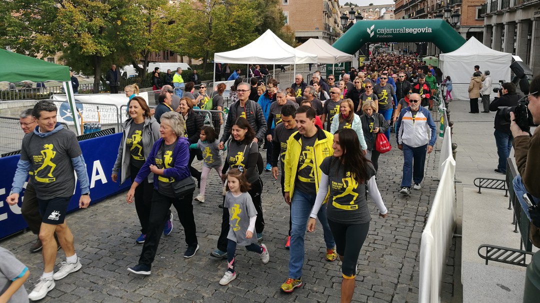 Deporte y solidaridad en la VII Marcha de Caja Rural