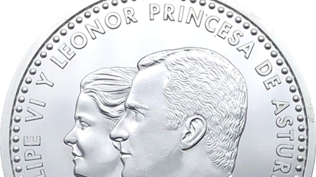 La moneda con la polémica imagen de la Princesa Leonor sale mañana a la calle