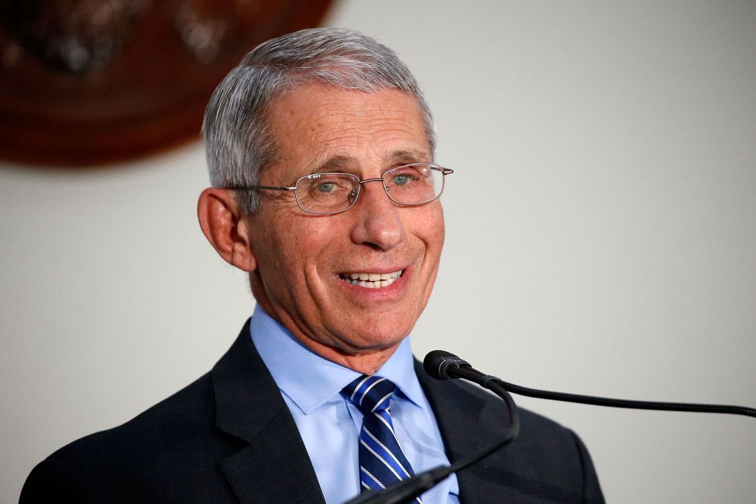 El científico norteamericano Anthony Fauci El científico norteamericano Anthony Fauci