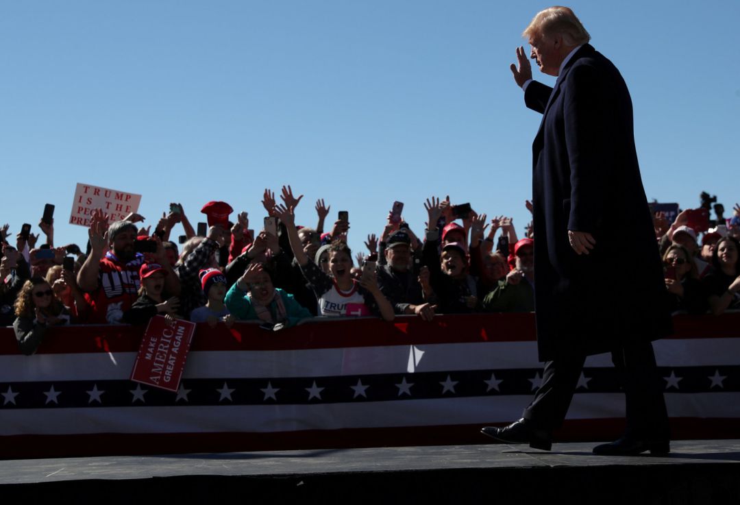 El presidente de EEUU, Donald Trump. El presidente de EEUU, Donald Trump.