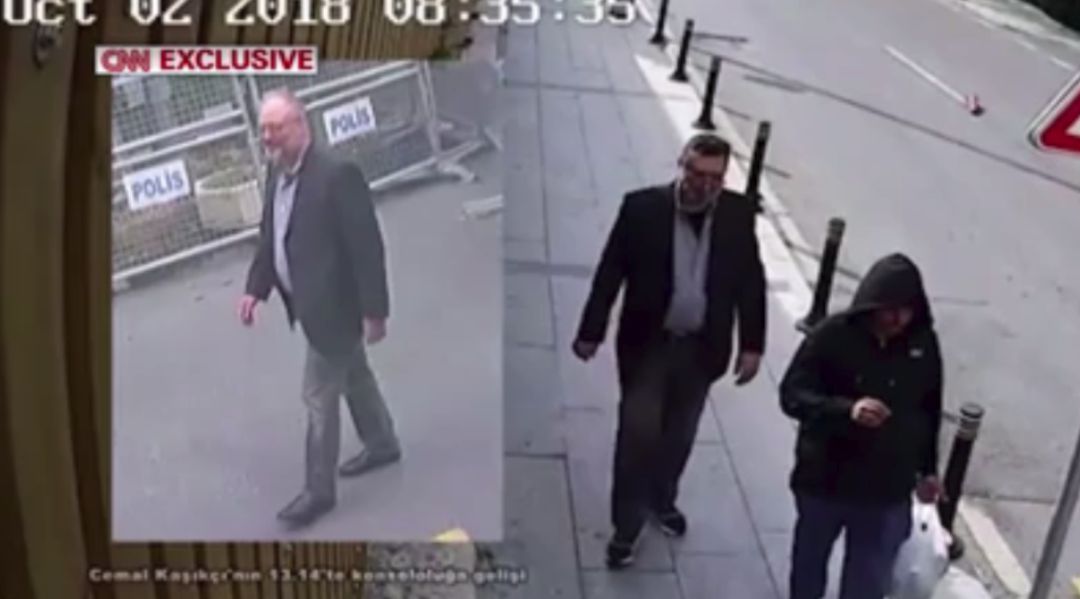 Un agente saudí salío disfrazado como Khashoggi tras el asesinato del periodista Un agente saudí salío disfrazado como Khashoggi tras el asesinato del periodista