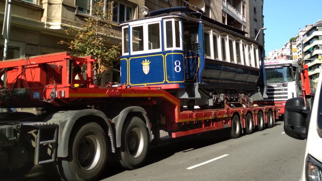 El Tramvia Blau, cap al taller