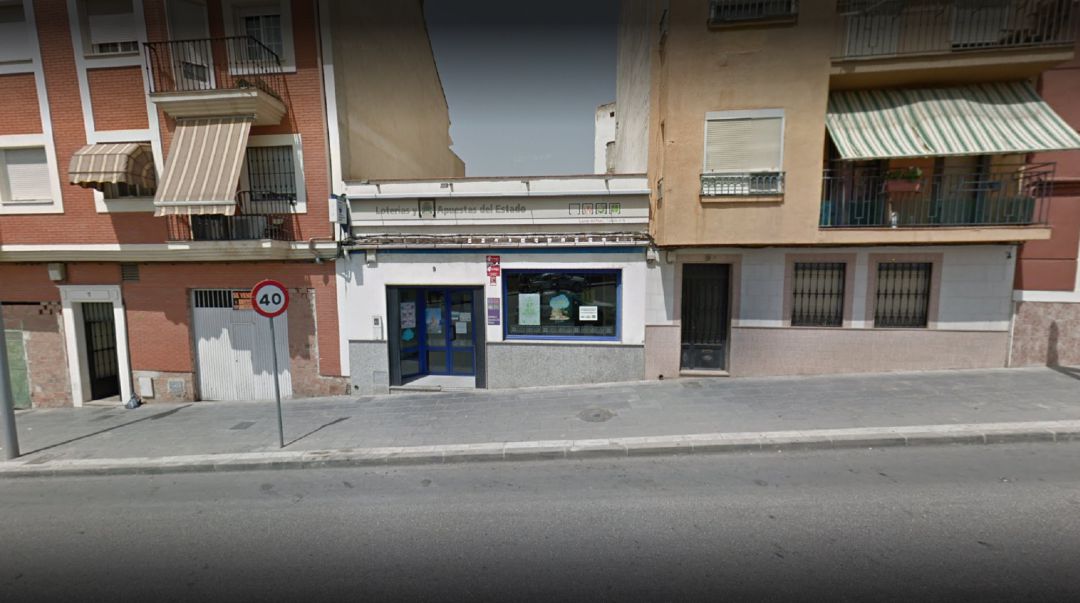 Administración de Lotería del número 9 de Fuente del Pisar, donde fué sellado el boleto Administración de Lotería del número 9 de Fuente del Pisar, donde fué sellado el boleto