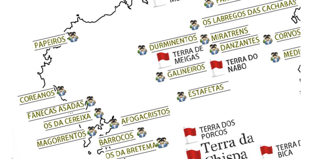 Alcumes en Galicia, apodos: E ti, ¿qué alcumes coñeces? Alcumes en Galicia, apodos: E ti, ¿qué alcumes coñeces?