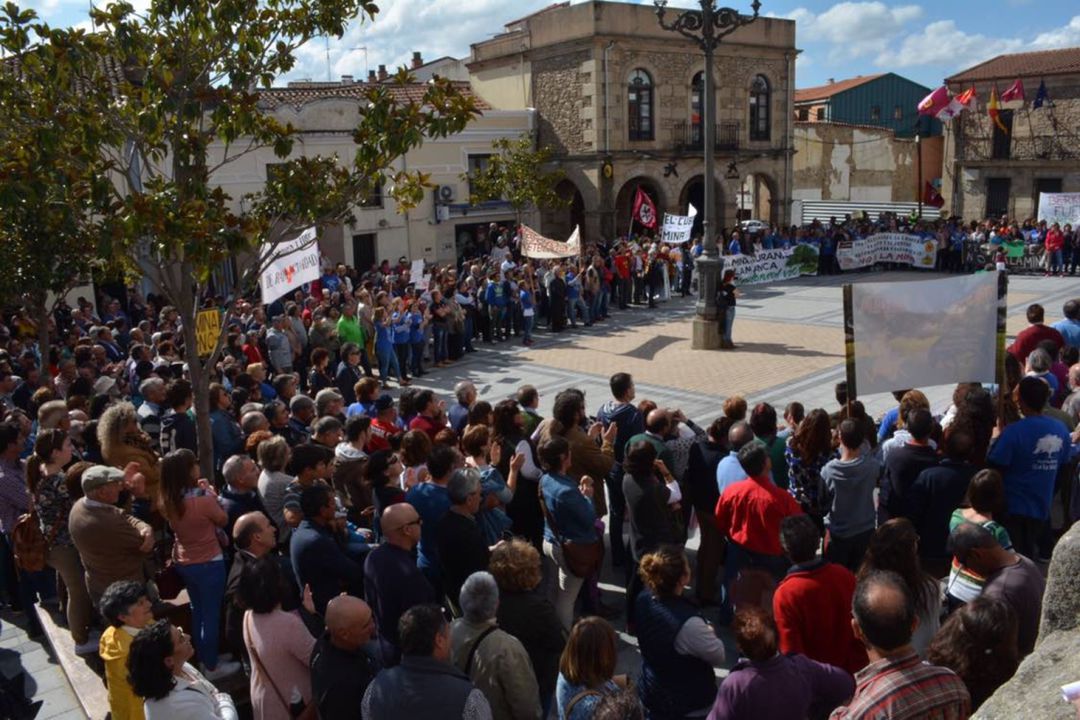 Imagen de la manifestación. Imagen de la manifestación.