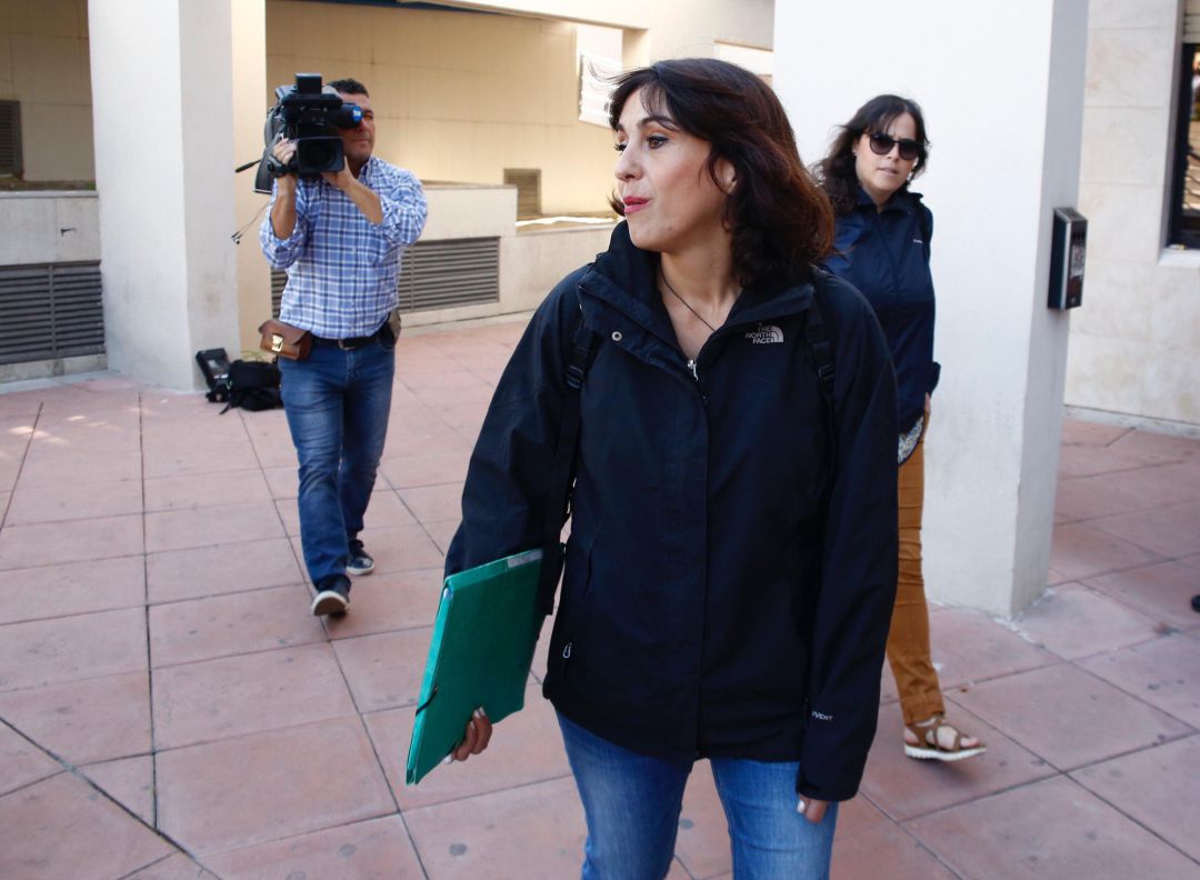 Juana Rivas llega al juzgado para recoger su sentencia condenatoria Juana Rivas llega al juzgado para recoger su sentencia condenatoria