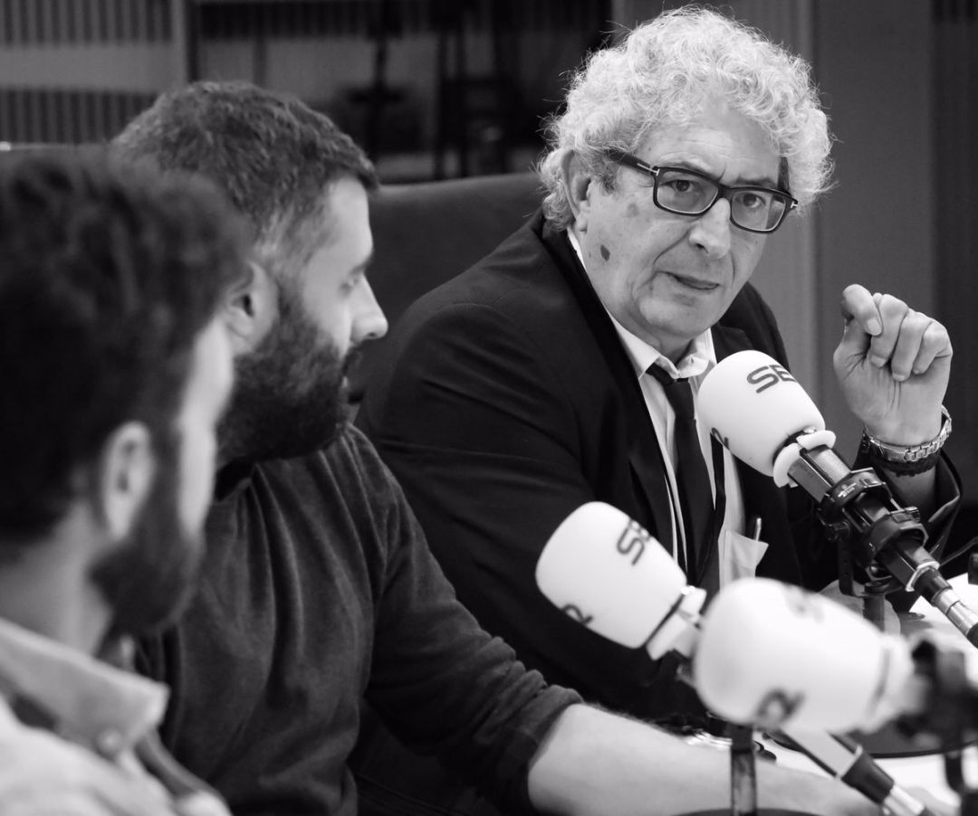 Enrique García Huete con Nacho Carretero y Gonzo Enrique García Huete con Nacho Carretero y Gonzo