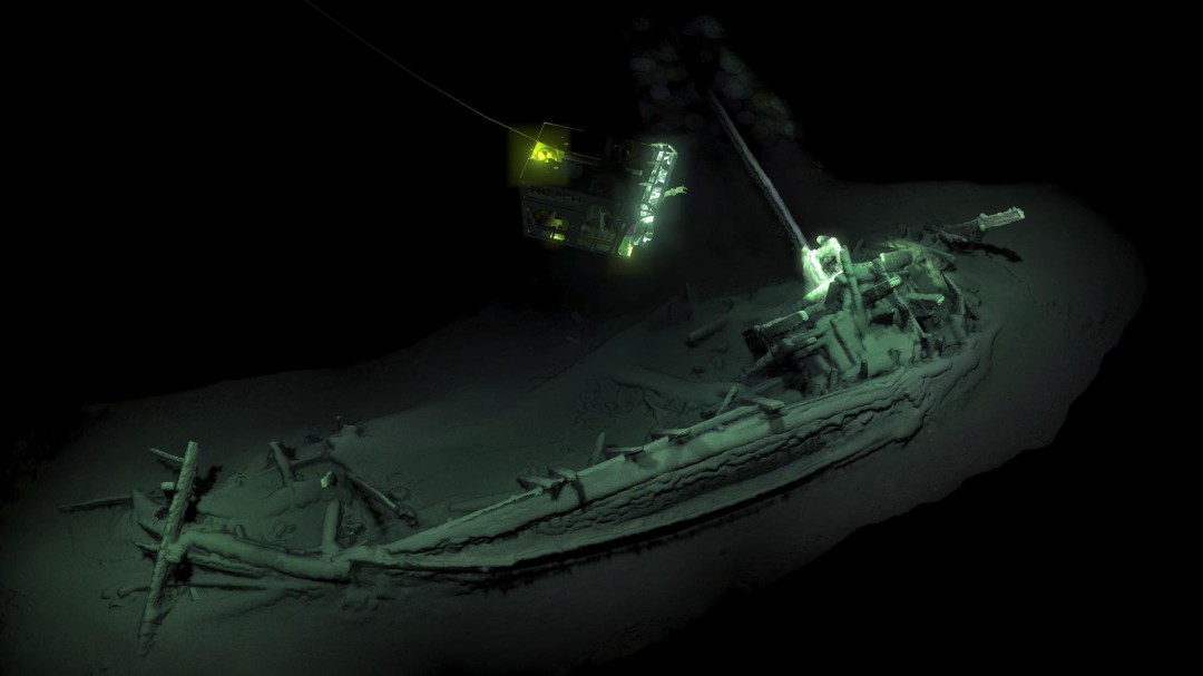 Hallan en Bulgaria un barco intacto de hace más de 2.400 años