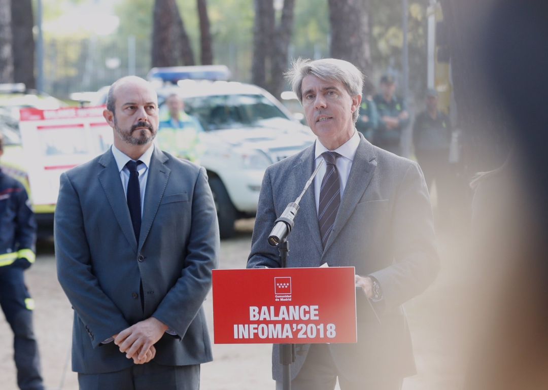 El presidente de la Comunidad Ángel Garrido y el vicepresidente Pedro Rollán
El presidente de la Comunidad Ángel Garrido y el vicepresidente Pedro Rollán