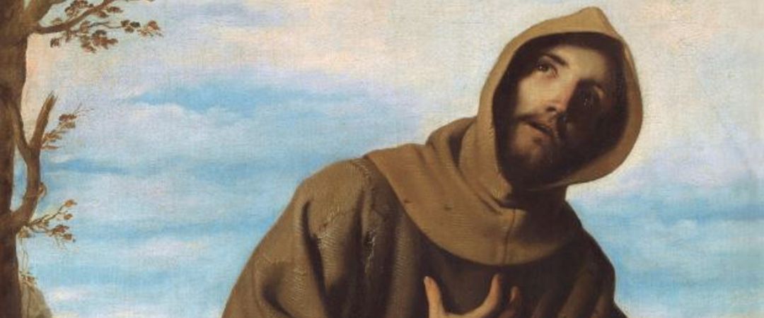 "San Francisco en Oración", de Zurbarán "San Francisco en Oración", de Zurbarán