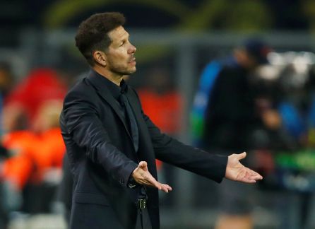 Simeone no encontró soluciones tras el descanso Simeone no encontró soluciones tras el descanso