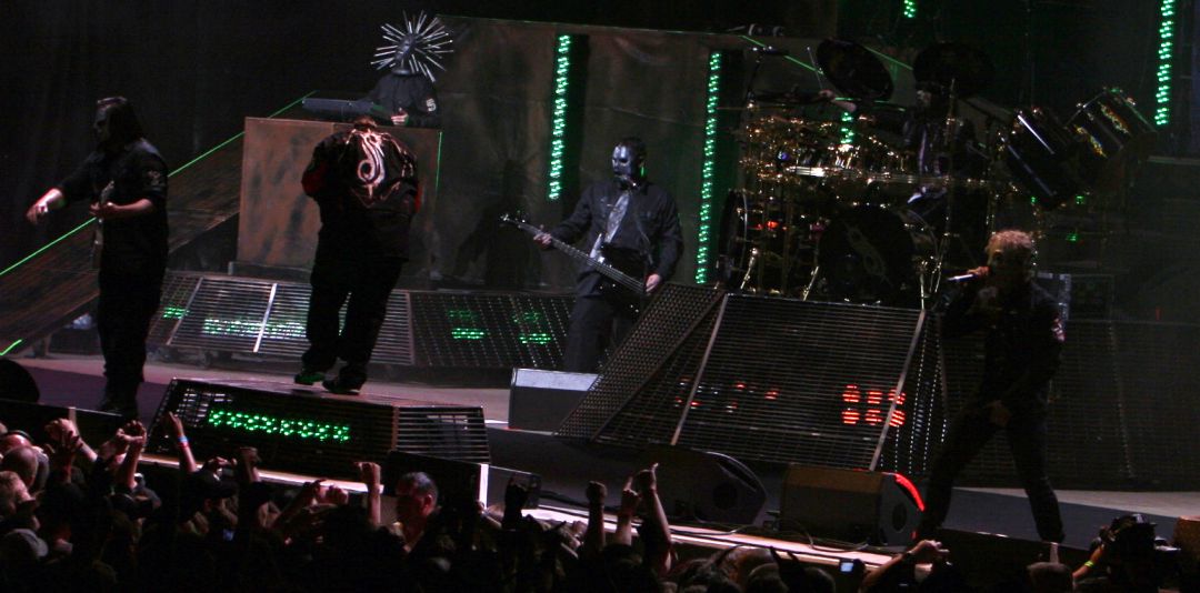 Slipknot en el Mayhem Festival 2008. Slipknot en el Mayhem Festival 2008.