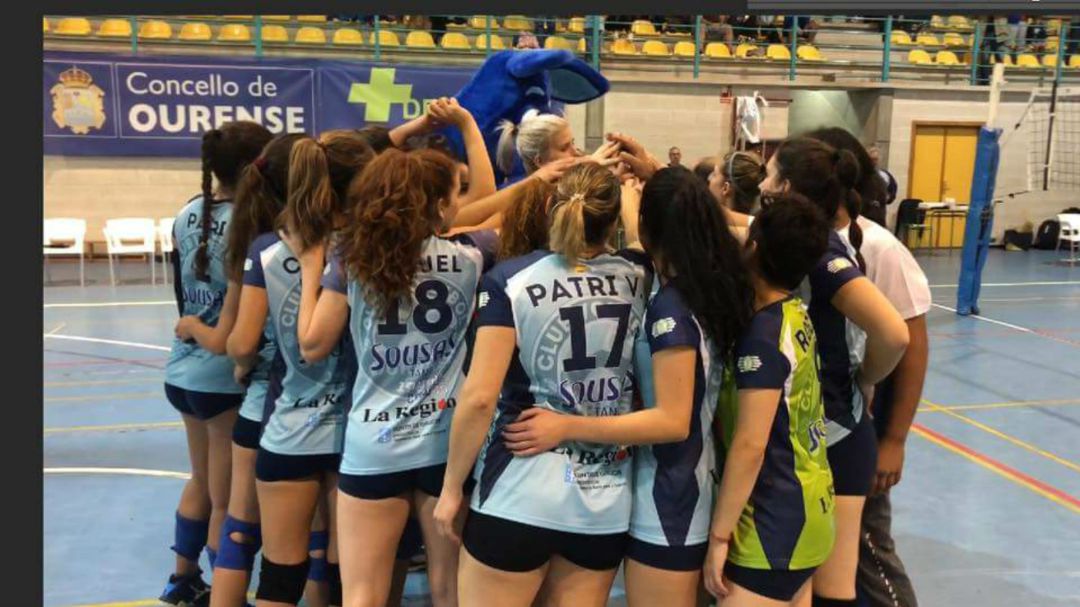 Tres encuentros y tres victorias del Club Voleibol Ourense, en este inicio de temporada en la primera división nacional.Próximo compromiso en O Pompeo, ante Alcobendas. Tres encuentros y tres victorias del Club Voleibol Ourense, en este inicio de temporada en la primera división nacional.Próximo compromiso en O Pompeo, ante Alcobendas.