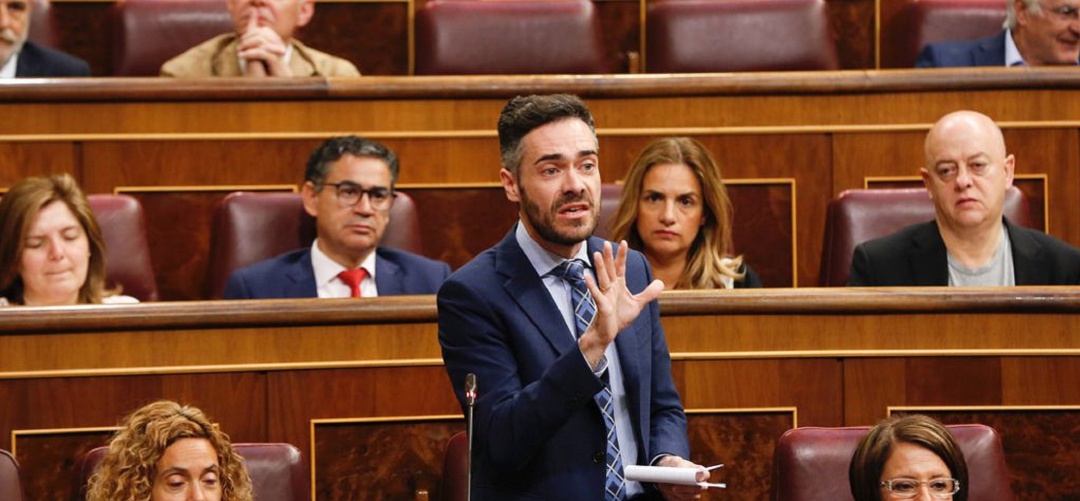Felipe Sicilia en una intervención en el Congreso de los Diputados Felipe Sicilia en una intervención en el Congreso de los Diputados