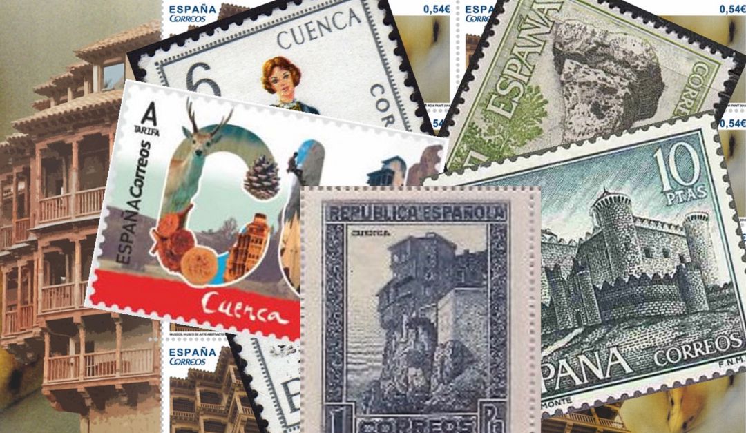 Distintos sellos han recogido la imgen de Cuenca a lo largo de la historia. Distintos sellos han recogido la imgen de Cuenca a lo largo de la historia.